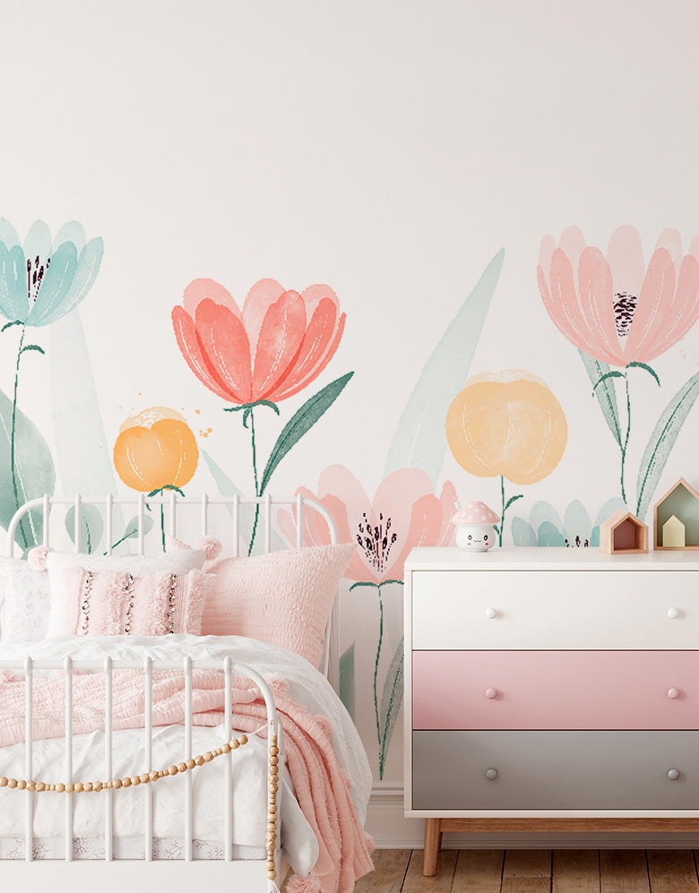 Painel de Parede Adesivo Jardim