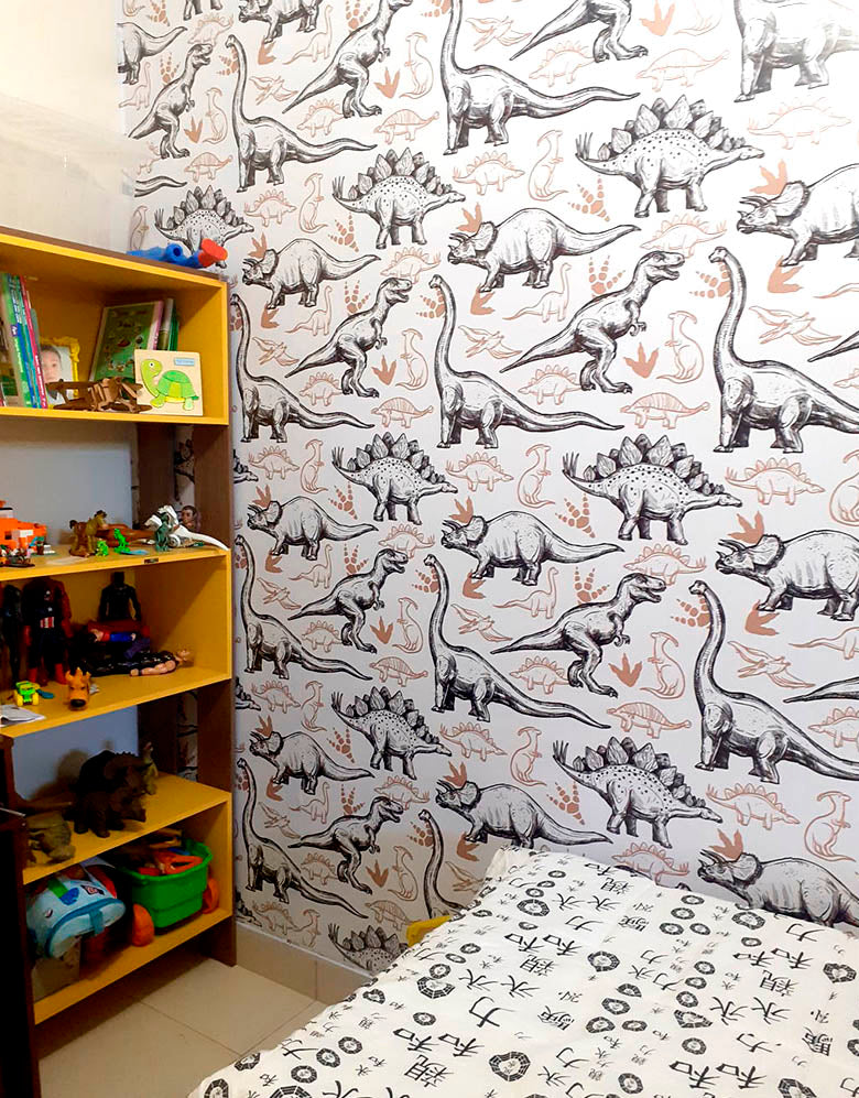 Papel de Parede Adesivo Dinossauros
