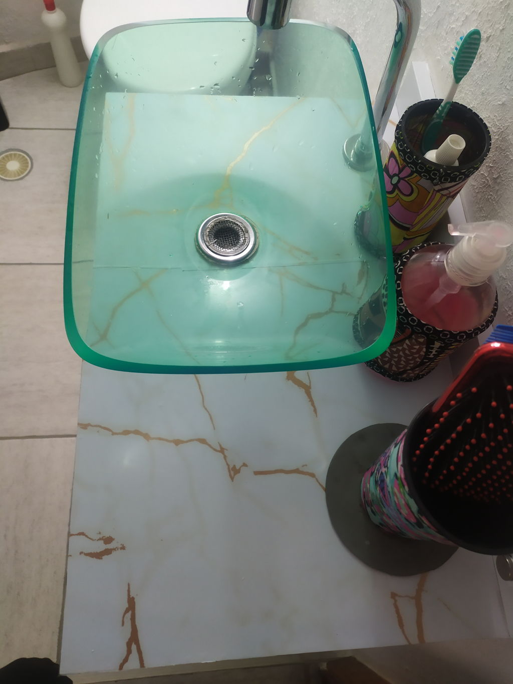 Adesivo para Pia Mármore Calacatta Oro Fosco