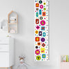 Adesivo Régua Crescimento Alfabeto