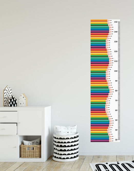 Adesivo Régua Crescimento Aprender