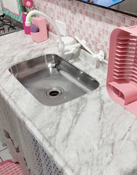 Revestimento Adesivo Mármore Carrara Perolizado